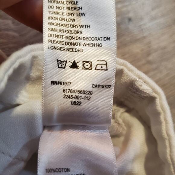 Levis girls size 7 short overalls - Picture 6 of 8